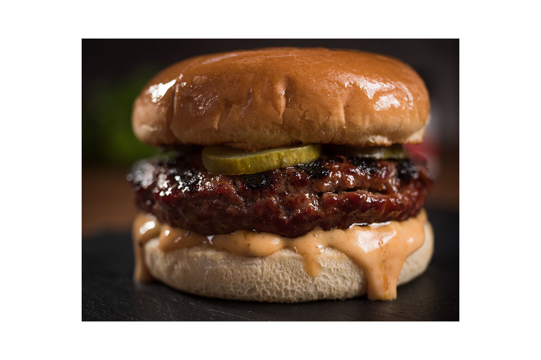 Bacon Jam Juicy Lucy Burger with Terrapin Ridge Farms Hot Pepper Bacon Jam Bacon Jam Juicy Lucy Burger with Terrapin Ridge Farms Hot Pepper Bacon Jam